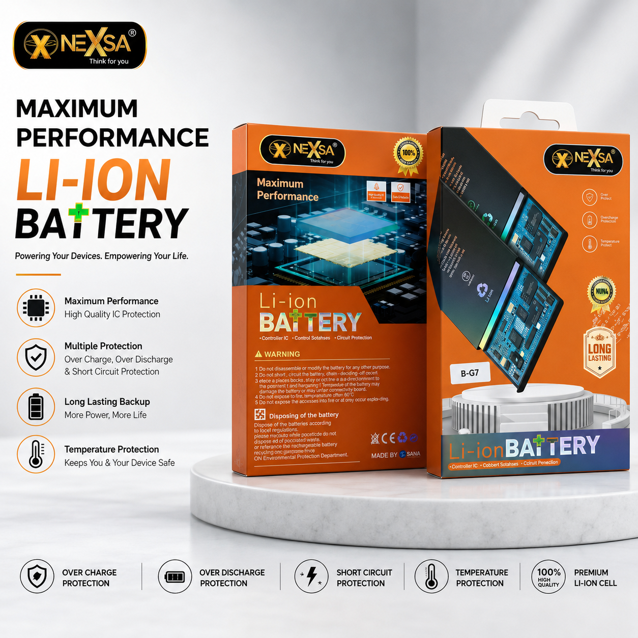 NEXSA B-G7 Li-Ion Battery